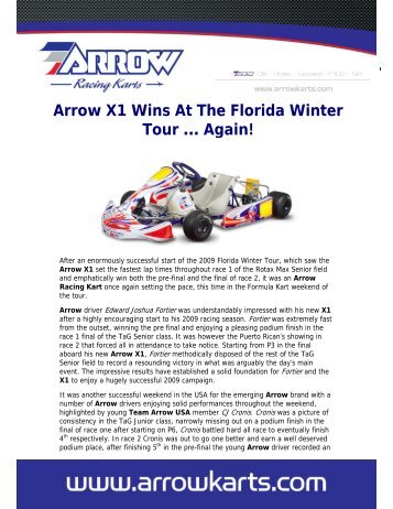 Full Details - Arrow Karts