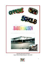 brochure about our school - Offene Schule Babenhausen
