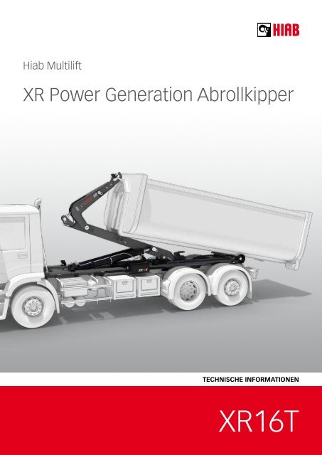 XR Power Generation Abrollkipper - HIAB Multilift Rhein-Main GmbH