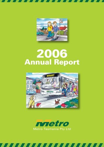 Annual Report for 2005/06 - Metro Tasmania