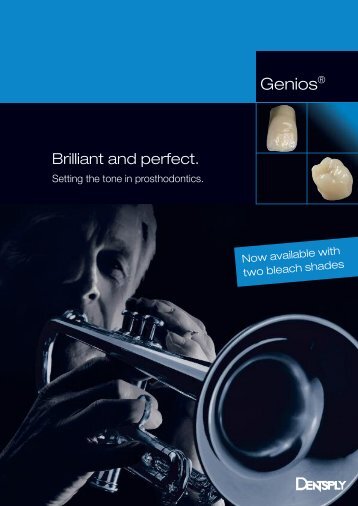 Genios brochure GB - DeguDent