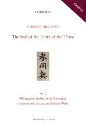 The Seal of the Unity of the Three â Vol. 2 - The Golden Elixir