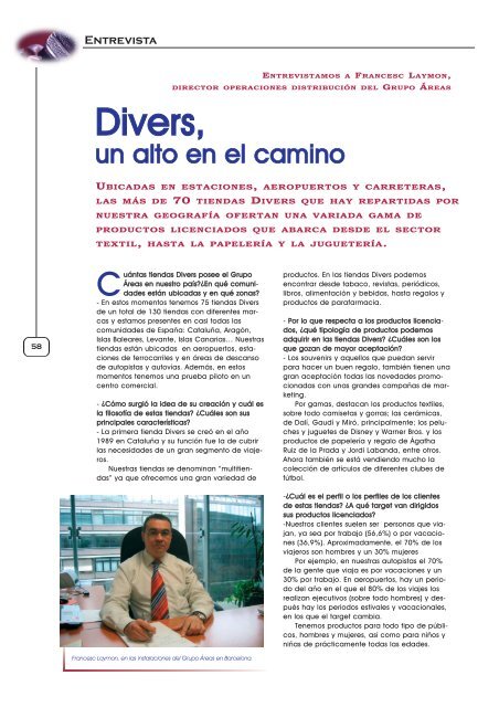 Divers, - Licencias Actualidad