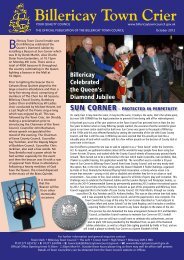 September 2012 Issue - Billericay Town Council