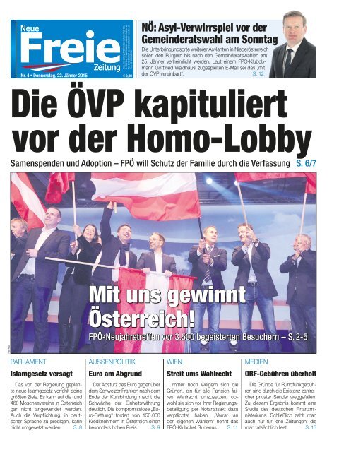 Die ÖVP kapituliert vor der Homo-Lobby