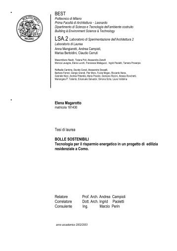 clicca qui - Infobuild