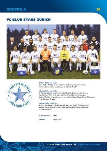 pdf (3,7 mb) - 75. Blue Stars/FIFA Youth Cup