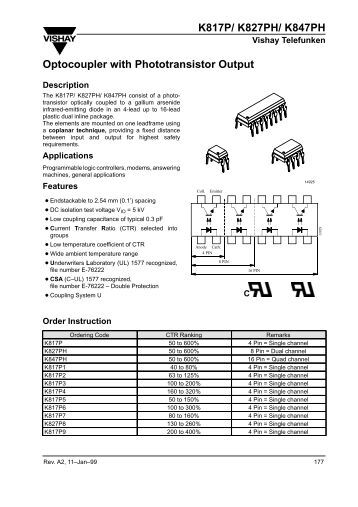 4N25 Datasheet PDF - Alldatasheet