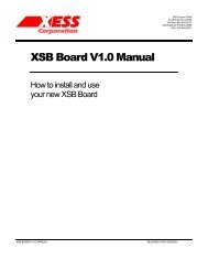 XSB-300E Board Manual - Xess
