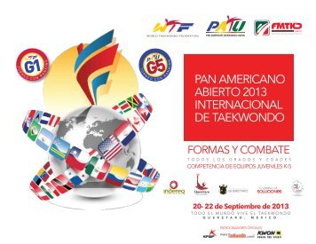 pan americano abierto 2013 internacional de taekwondo - PATU