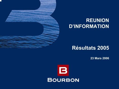 TÃ©lÃ©charger la prÃ©sentation, format pdf - Bourbon