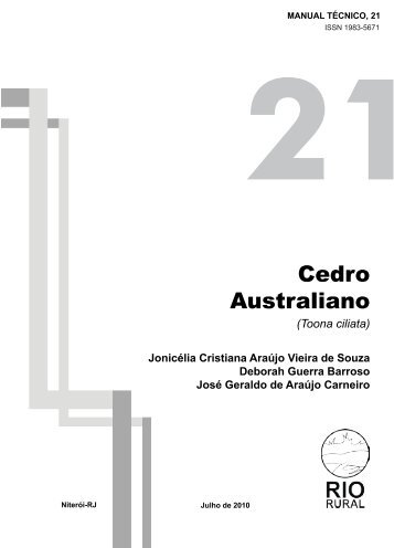 Cedro Australiano - Pesagro-Rio