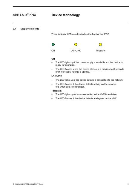 ABB i-bus KNX IP Interface IPS/S 2.1