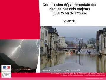 risques naturels - PrÃ©fecture de l'Yonne