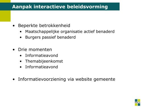 Structuurvisie Dongen - Rboi