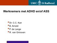 Werknemers met ADHD en/of ASS - RUhosting