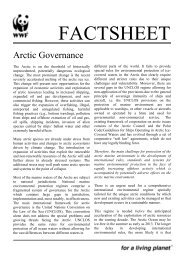 Arctic Governance - World Wildlife Fund