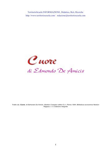 Cuore - Territorio Scuola