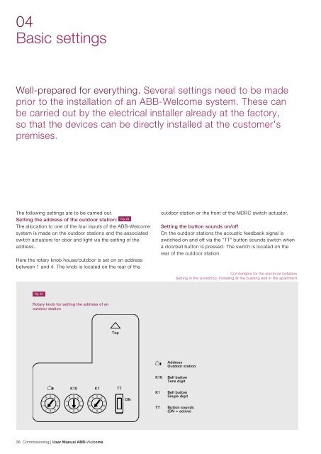 ABB-Welcome User Manual - Busch-Jaeger Elektro GmbH