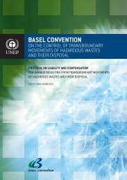 Basel Convention on the Control of Transboundary Movements