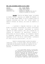 med. caut. em habeas corpus 91.435-7 bahia relator - STF