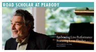 Road ScholaR at Peabody