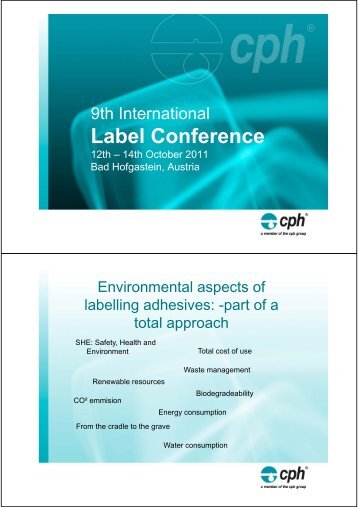 Label Conference - Brigl & Bergmeister