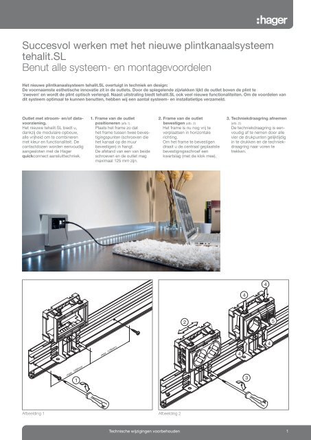 Montagehandleiding tehalit.sl - Hager