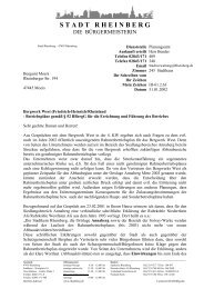 Brief - Schutzgemeinschaft Bergbau Rheinberg e.V.