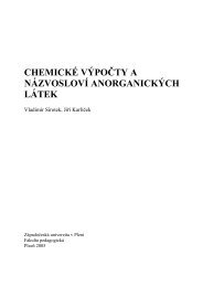 chemickÃ© vÃ½poÄty a nÃ¡zvoslovÃ­ anorganickÃ½ch lÃ¡tek - chesapeake.cz