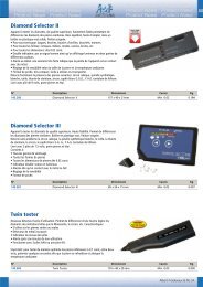 Diamond Selector II Diamond Selector III Twin tester - a*f switzerland