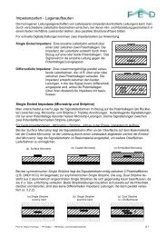 Impedanzarten - Lagenaufbauten - FED-Wiki