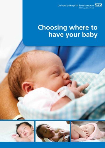 Choosing where to have your baby - University Hospital ...