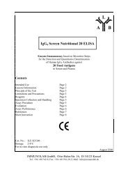 IgG4 Screen Nutritional 20 ELISA - Immunolab GmbH