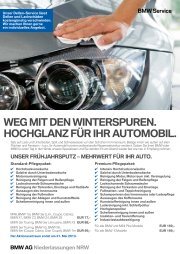 Zum Angebotsflyer. (PDF, 424k) - BMW Niederlassung Essen