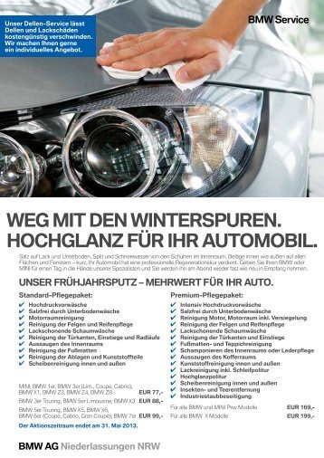 Zum Angebotsflyer. (PDF, 424k) - BMW Niederlassung Essen