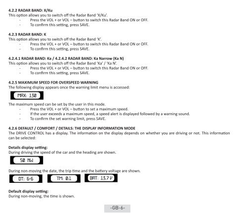 Drive Control manual GB - Quintezz