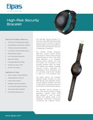 High-Risk Security Bracelet - Visonic Technologies