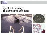Digester Foaming Problems and Solutions