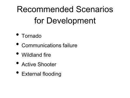 Using the HICS Tools in Incident Action Planning - The 2012 ...