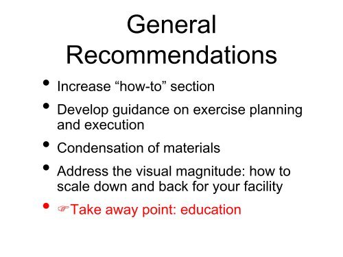 Using the HICS Tools in Incident Action Planning - The 2012 ...