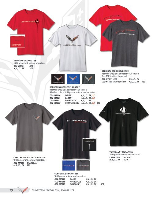 2015 Catalog Corvette Collection