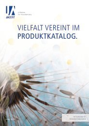 VIELFALT VEREINT IM PRODUKTKATALOG.