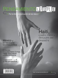 HaitÃ­, - Revista Pensamiento Libre