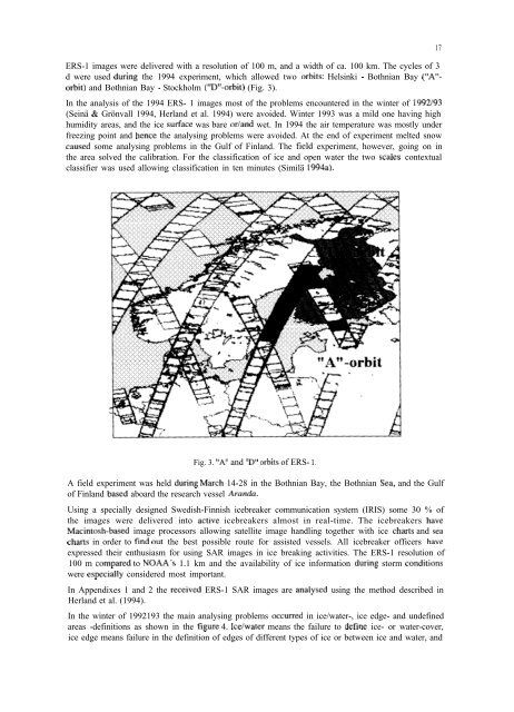 the numerical sea ice forecast in finland in the winter 1993-94 ...