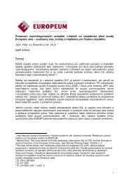 PDF souboru - EUROPEUM Institute for European Policy