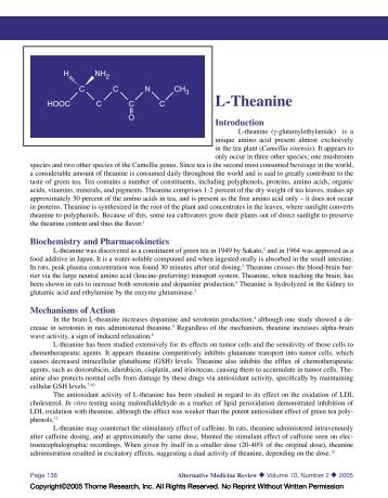 L-Theanine - Thorne Research