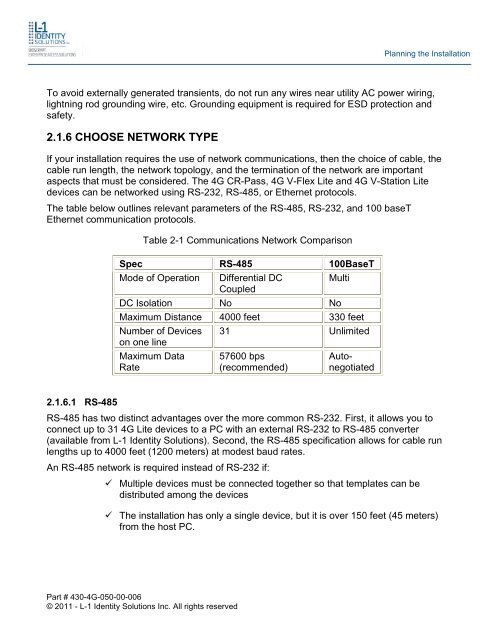 4G INSTALLATION GUIDE - Morpho