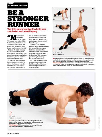 the Be a Stronger Runner Workout. - Men's Fitness Magazine