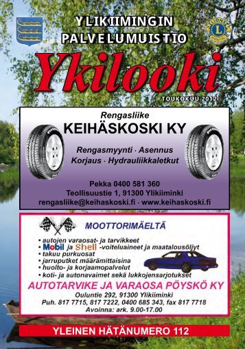 Ykilooki - PudasjÃ¤rvi-lehti ja VKK-Media Oy